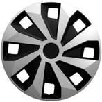 4-Delige Wieldoppen  Volo- 16-inch zilver/zwart, Verzenden, Nieuw