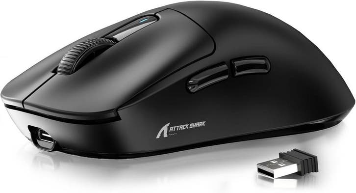 Kantoor Muis Ergonomisch | 200u Accu | 34% Korting, Computers en Software, Muizen, Rechtshandig, Ergonomisch, Draadloos, Zo goed als nieuw