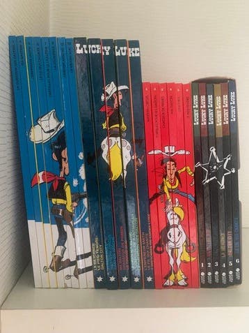 Lucky Luke - 25x C - 25 Album - Diverse edities - 2000/2016, Boeken, Stripboeken, Nieuw