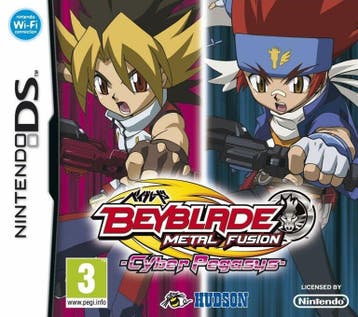 Beyblade - Metal Fusion: Cyber Pegasus (German) [Nintendo, Ophalen of Verzenden, Zo goed als nieuw