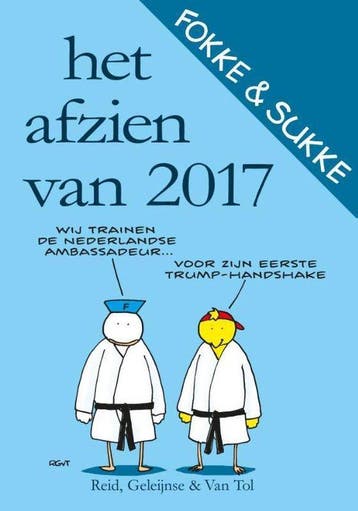 Fokke & Sukke - Het afzien van 2017 - John Reid, Verzenden, Gelezen