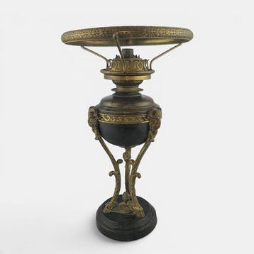 Petroleumlamp - Koper, Brons, Messing - Athene-lamp