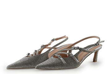 Steve Madden Slingbacks in maat 40 Goud, Overige kleuren, Verzenden, Steve Madden, Zo goed als nieuw