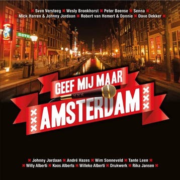 lp nieuw - various artists - Geef Mij Maar Amsterdam (nieuw), Verzenden, Zo goed als nieuw, Overige formaten