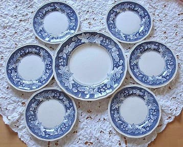 Kensington - Eetservies (7) - Aardewerk, Ironstone -