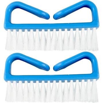 Benson Set nagelborstels - stevig - plastic handvat - 8 c..., Ophalen of Verzenden, Nieuw