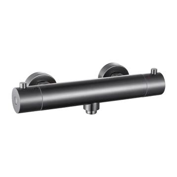Thermostatische douchekraan Gun metal, Verzenden, Nieuw