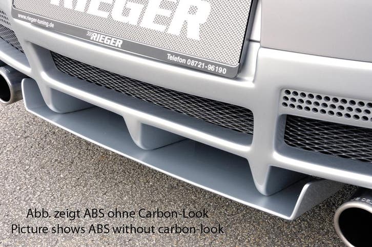 Rieger diffuser | Golf 5 - 3-drs., 5-drs. | stuk carbonlook, Auto-onderdelen, Carrosserie en Plaatwerk, Nieuw, Volkswagen, Verzenden