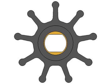 Impeller Doosan: 65.06804-0001, Ophalen of Verzenden, Nieuw, Motor en Techniek, Zeilboot of Motorboot