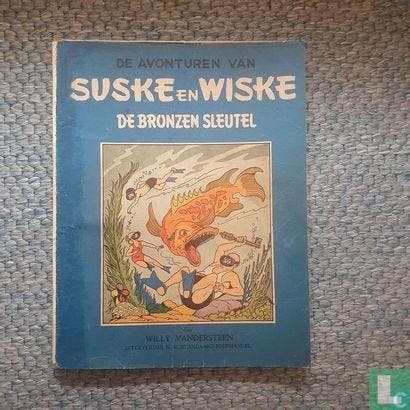 Suske en Wiske - De bronzen sleutel - 1952, Boeken, Stripboeken, Gelezen, Eén stripboek, Verzenden