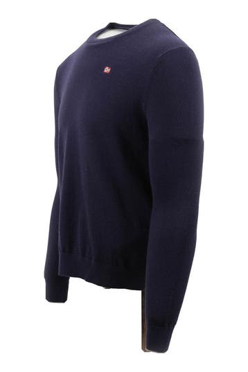 Napapijri Trui in maat M Blauw, Kleding | Heren, Truien en Vesten, Verzenden, Zo goed als nieuw, Blauw, Napapijri