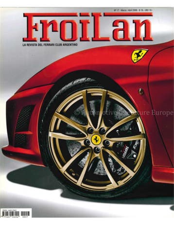 2008 FERRARI FROILAN MAGAZINE ARGENTINIE 17, Nieuw, Ferrari, Author
