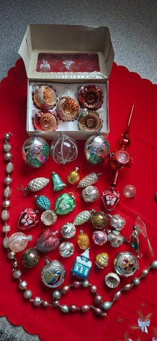 Kerstboomversiering (40) - Glas, Nieuw