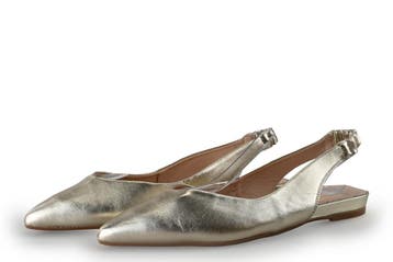 Manfield Slingbacks in maat 42 Goud, Manfield, Overige kleuren, Verzenden, Zo goed als nieuw