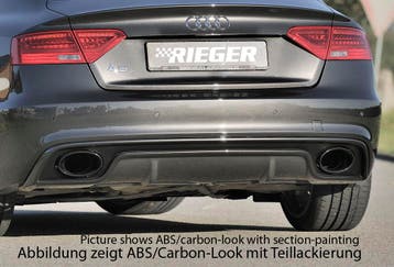 Rieger diffuser | A5 (B8/B81): 10.11- (vanaf Facelift) - Spo, Verzenden, Nieuw, Audi