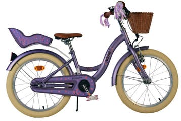 Volare Blossom Kinderfiets - Meisjes - 18 inch - Paars, Verzenden, Nieuw, 18 inch