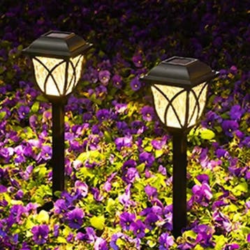 10x Solar Tuinlampen – LED Pad- en Gazonverlichting IP67, Verzenden, Nieuw