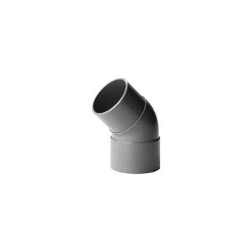 PVC 45° bocht Ø40 mof/spie, Verzenden, Nieuw