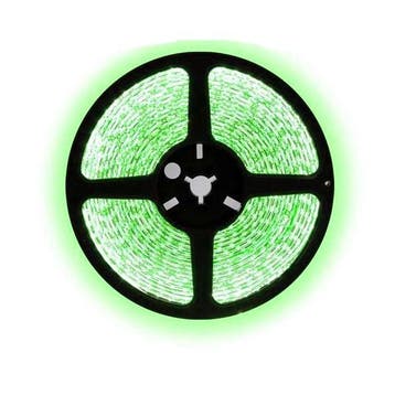 5 meter groen led strip - 60Leds/m - 12V, Ophalen of Verzenden, Nieuw