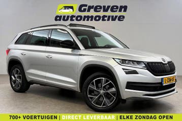 Škoda Kodiaq 1.5 TSI Sportline 7p. | Pano | Camera | Virtual, Automaat, Euro 6, Adaptieve lichten, Nieuw