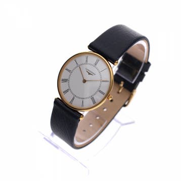 Longines La Grande Classique L4.691.6; 18ct. Gouden Horloge, Overige merken, Leer, Polshorloge, Ophalen of Verzenden