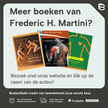 Anatomie en fysiologie 9789043032346 Frederic H. Martini, Verzenden, Gelezen, Frederic H. Martini