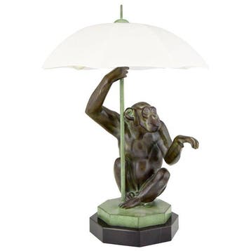 Max Le Verrier - Lamp - PLUIE - Metaal, Marmer, Glas - Art