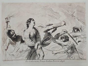 Guercino (1591-1666) after, - Liberazione di una prigioniera