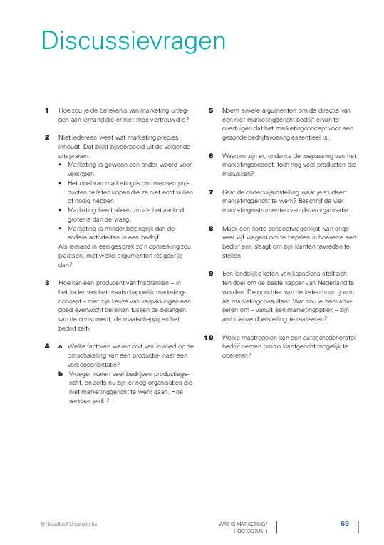 Grondslagen van de marketing 9789001853174, Boeken, Studieboeken en Cursussen, Zo goed als nieuw, Verzenden