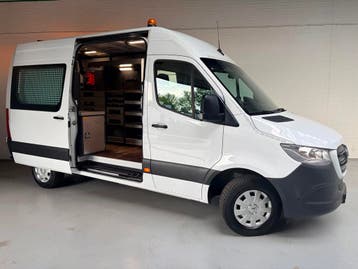 Zakelijke Lease |  Mercedes-Benz Sprinter Automaat Servicewa, Automaat, Stof, Gebruikt, Euro 6