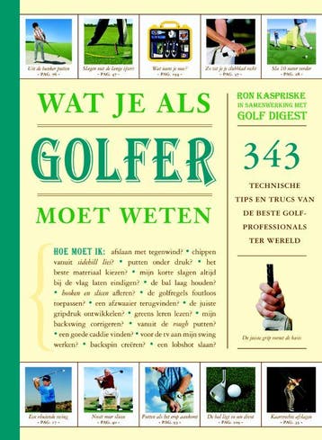 Wat je als golfer moet weten / Wat je als ... moet weten, Verzenden, Gelezen, Ron Kaspriske