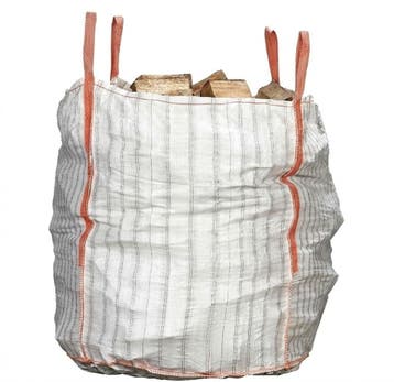 Big bag ovengedroogd gekloofd berken haardhout 25cm, Tuin en Terras, Haardhout, Minder dan 3 m³, Ophalen of Verzenden, Blokken
