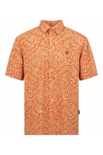 Napapijri Overhemd in maat L Oranje, Verzenden, Zo goed als nieuw, Overige kleuren, Napapijri
