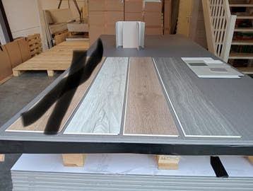 SPC - PVC - VINYL - KLIK - VLOEREN MET RELIEF IXPE ONDERLAAG, Ophalen of Verzenden, Nieuw, Overige materialen, Overige typen