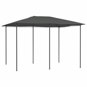 vidaXL Prieel 160 g/m² 3x4x2,6 m antracietkleurig, Verzenden, Nieuw