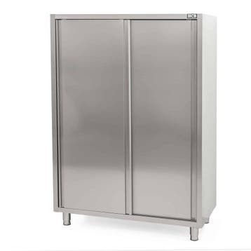 HCB Pro-line Servieskast - 2 deuren - 120 cm - RVS, Verzenden, Nieuw in verpakking, Overige typen