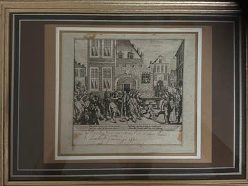 Simon Frisius (after Frans Hogenberg) (XVIII) - The Arrest
