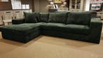 Loungebank Loenen - loungebanken - Groen, Nieuw, 150 cm of meer, Stof, 250 tot 300 cm