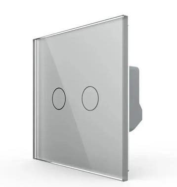 Livolo Lichtknop | Touch Puls Schakelaar | Grijs | Smart |, Ophalen of Verzenden, Nieuw, Schakelaar
