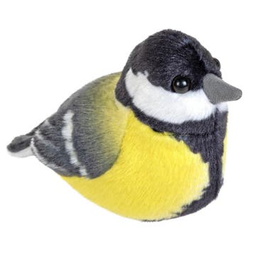 Wild Republic koolmees knuffel - pluche - 14 cm - met, Verzenden, Nieuw