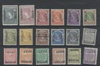 Nederlands-Indië 1908 - BUITEN-BEZIT opdrukken - NVPH 81/98, Gestempeld