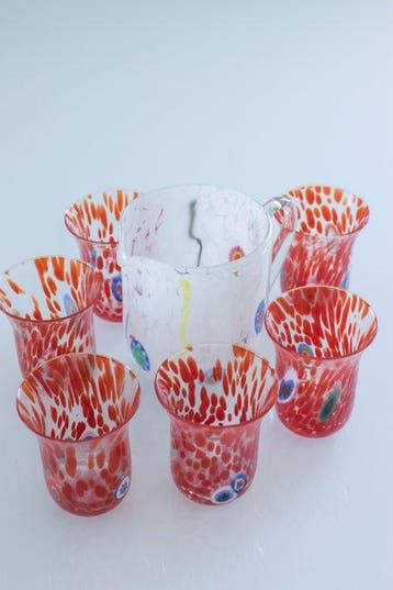 Ribes the Art of Glass - Mariana Iskra - Drinkset (7) -