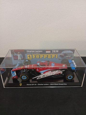 Ferrari - Miami GP - Charles Leclerc SF24 - 2024 - Modelauto, Nieuw