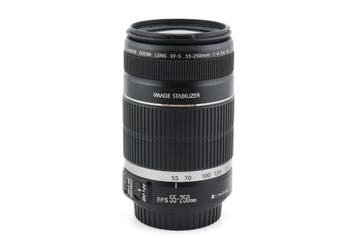 Canon EF-S 55-250mm f/4-5.6 IS Lens, Verzenden, Zo goed als nieuw