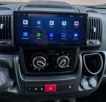 Camper navigatie fiat ducato carkit android 16 carplay usb, Ophalen of Verzenden, Nieuw