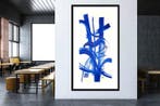 Kenza - Bleu Soulages (3) - 160 x 65 cm