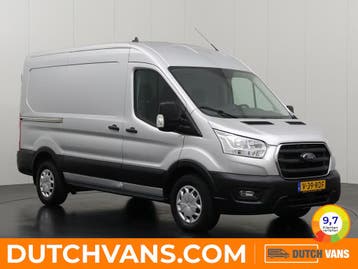 Ford Transit 2.0TDCi Bestelbus 2022 L2 H2 Diesel, Auto's, Euro 6, Nieuw, Ford, Zilver of Grijs