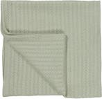 MamaLoes Sage Groen 70x100cm Knitted Wiegdeken, Verzenden, Nieuw