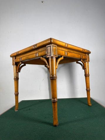 Bijzettafel - Nep bamboe kersenhouten bijzettafel - Hout,, Nieuw