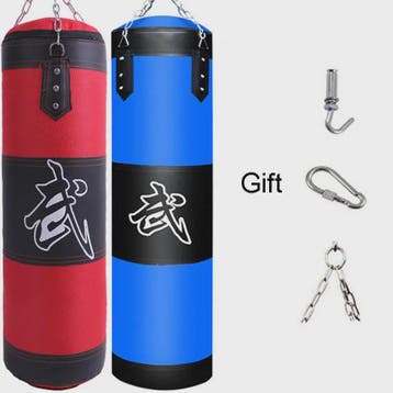 Zware Bokszak met Ketting en Ophanghaak - Ideaal voor Fitnes, Sport en Fitness, Verzenden, Nieuw